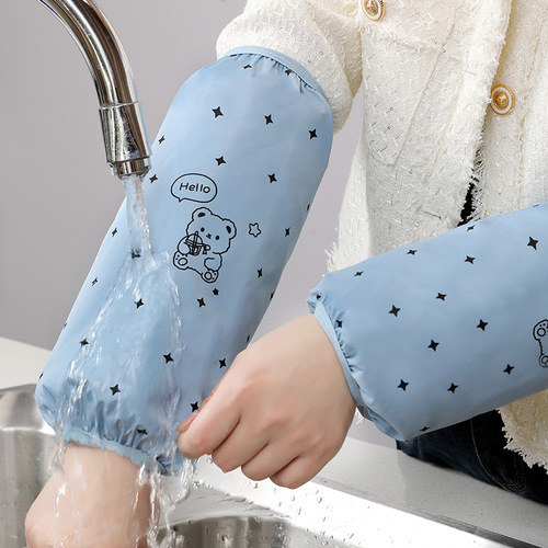Waterproof Sleeve Socks for Women Autumn and Winter Stain-Resistant and Dustproof Sleeve Socks for Men Work Protection Socks Kitchen Oil-Proof Hand Socks Long RY
