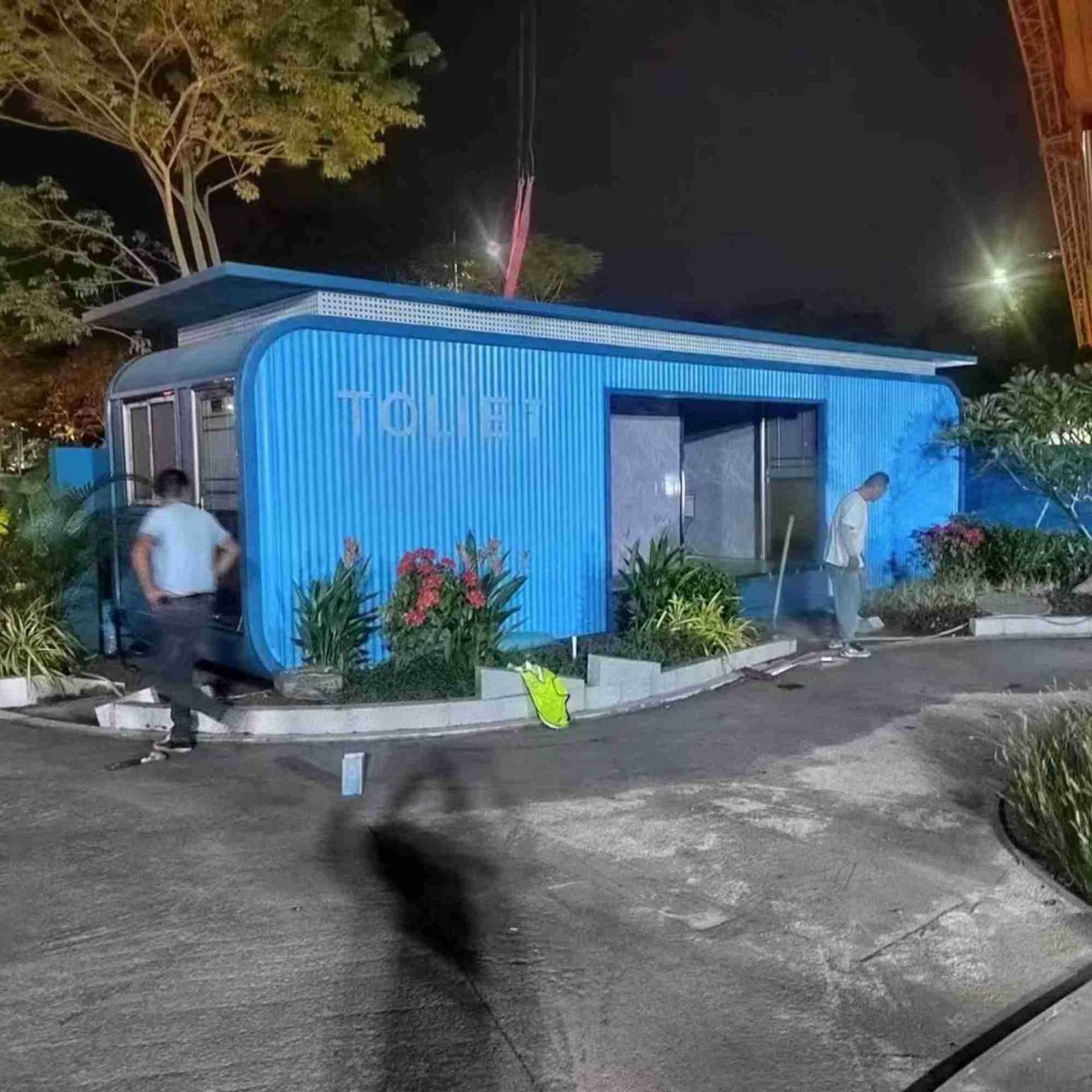 广东移动厕所苹果仓临时公共公园工地项目农村改造成品高端洗手间