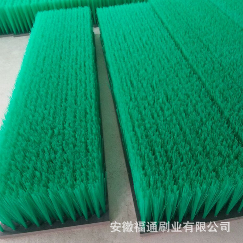 工业除尘PVC板刷 厂家数控冲床毛刷板 工作台面机械清洗毛刷
