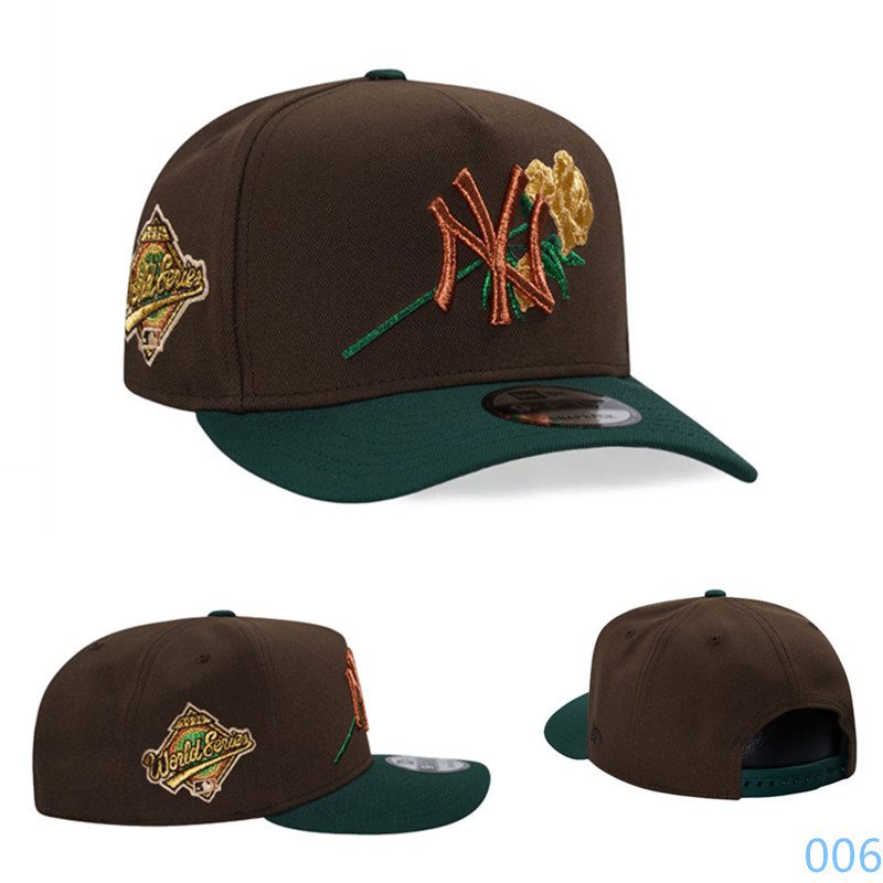 Sombrero MLB transfronterizo, gorra ajustable de béisbol, hombres y mujeres, techo rígido bordado, protector solar al aire libre, gorra deportiva, nueva gorra de visera