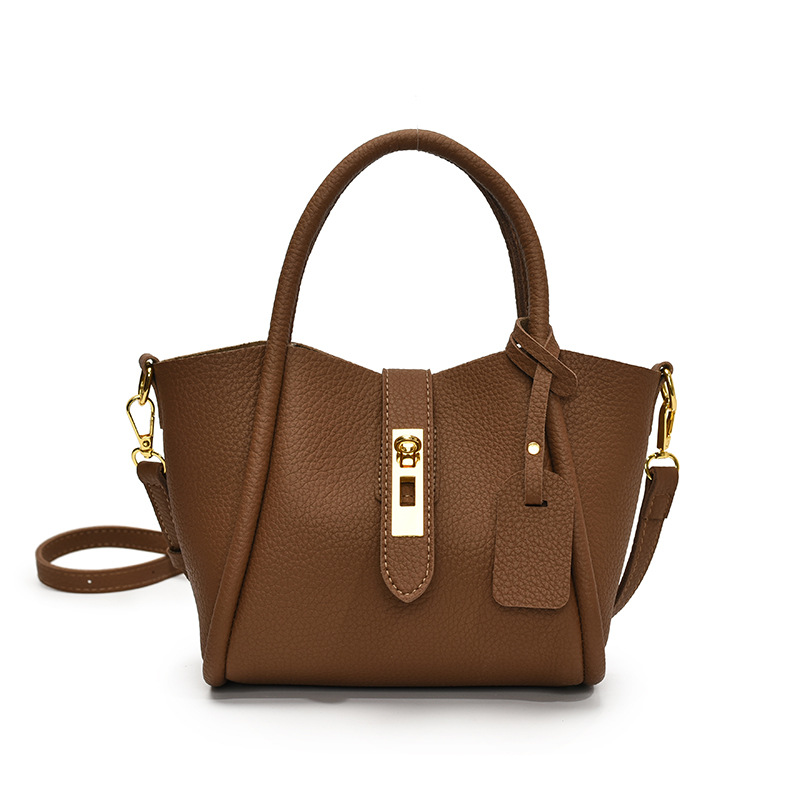 Comercio exterior explosivo bolso de cesta de verduras de mano mujer 2025 nuevo ocio simple mochila popular bolso de cubo