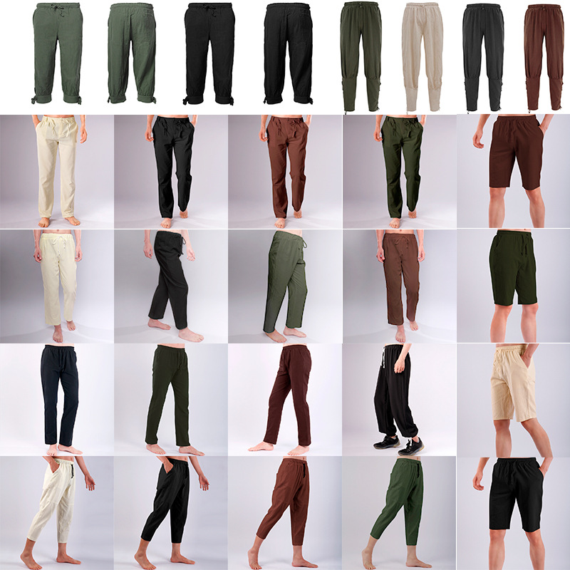 2023新歐美男式褶皺襯衫中世紀服裝蒸汽朋克維多利亞上衣內搭