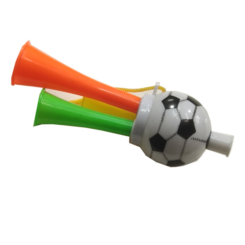 20 niños fútbol trompeta con cuerda juguetes kindergarten recompensa regalos parada objetos de drenaje