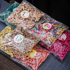 Loose-packed half-jin tower-shaped sandalwood incense cones, floral fragrance, Thai incense, household indoor bathroom deodorizing and odor-removing