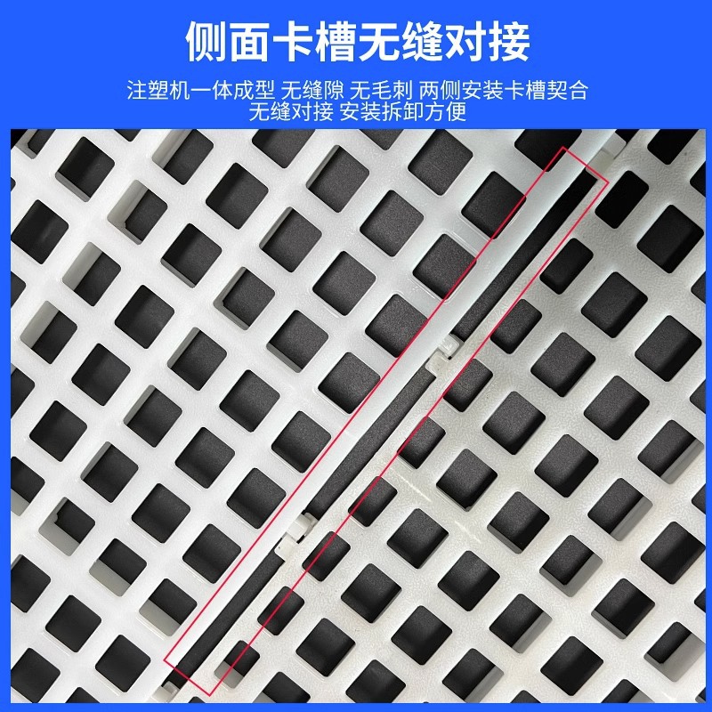 Tablero de fuga de estiércol de pollo cartón de aves de plástico espesado fuga red tablero de pollo pato ganso pollo casa pollo criando rejilla estiércol tablero de recepción