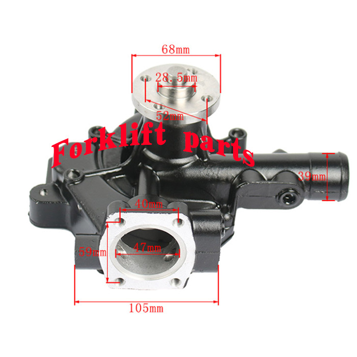 小松叉车配件4DNE98/4D94E发动机水泵总成YM129900-42050出口品质
