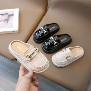 Children's Slippers 2025 Summer New Girls Fashion Trend Princess Sandals Korean Style Middle and Large Children's Indoor Baotou Slippers