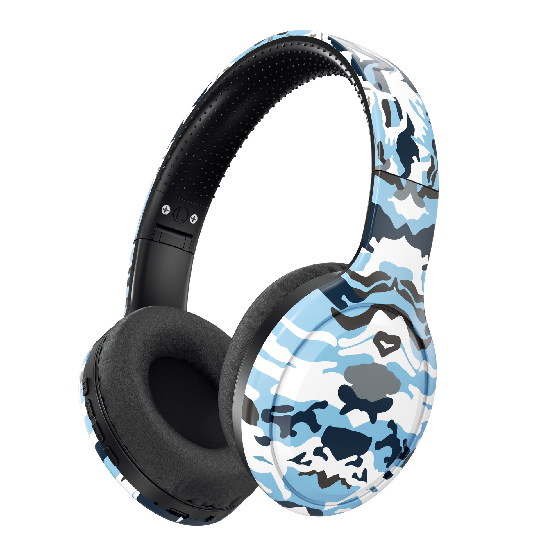 Auriculares DR04 explosivos transfronterizos, pintura de camuflaje, música, reducción de ruido, auriculares Bluetooth inalámbricos, duración de la batería de larga duración