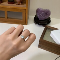 華子空托 精巧なDIYリング ジュエリー アクセサリー 女性用 高級感 ファッション 多用途