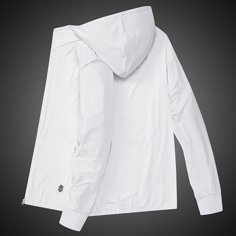 Ropa de protección solar para hombres de verano hielo delgado abrigo transpirable 2024 nuevo abrigo de protección solar de pesca UV para hombres