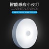 Physiological induction smart round night light, kitchen for bed for bedroom, human sensor