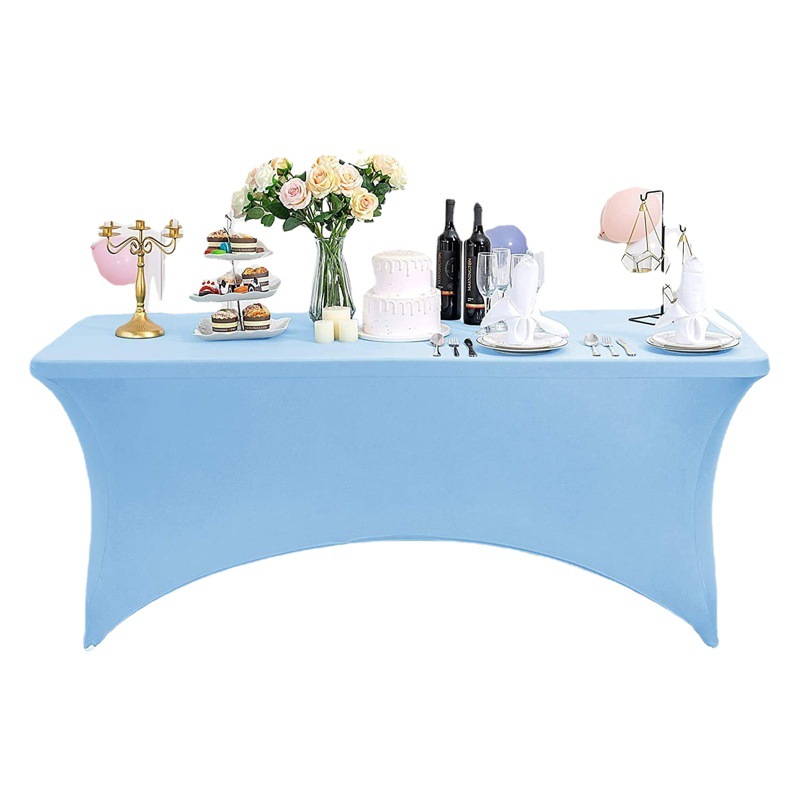 Cubremesa elástico de seda de leche - Modelo todo incluido, venta caliente transfronteriza