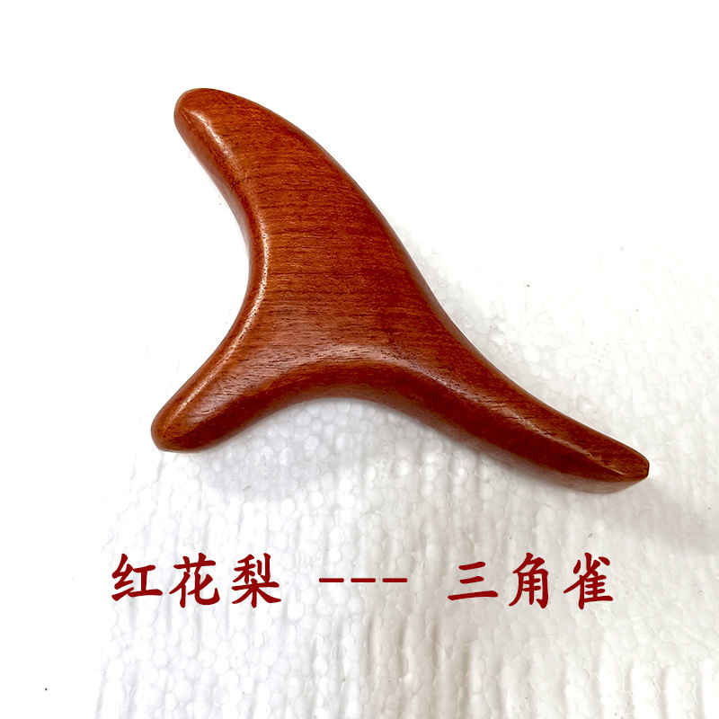 卸売りベトナム香木マッサージ器檀香木スクレーパー養生保養スクレーパー三角雀マッサージプレゼント