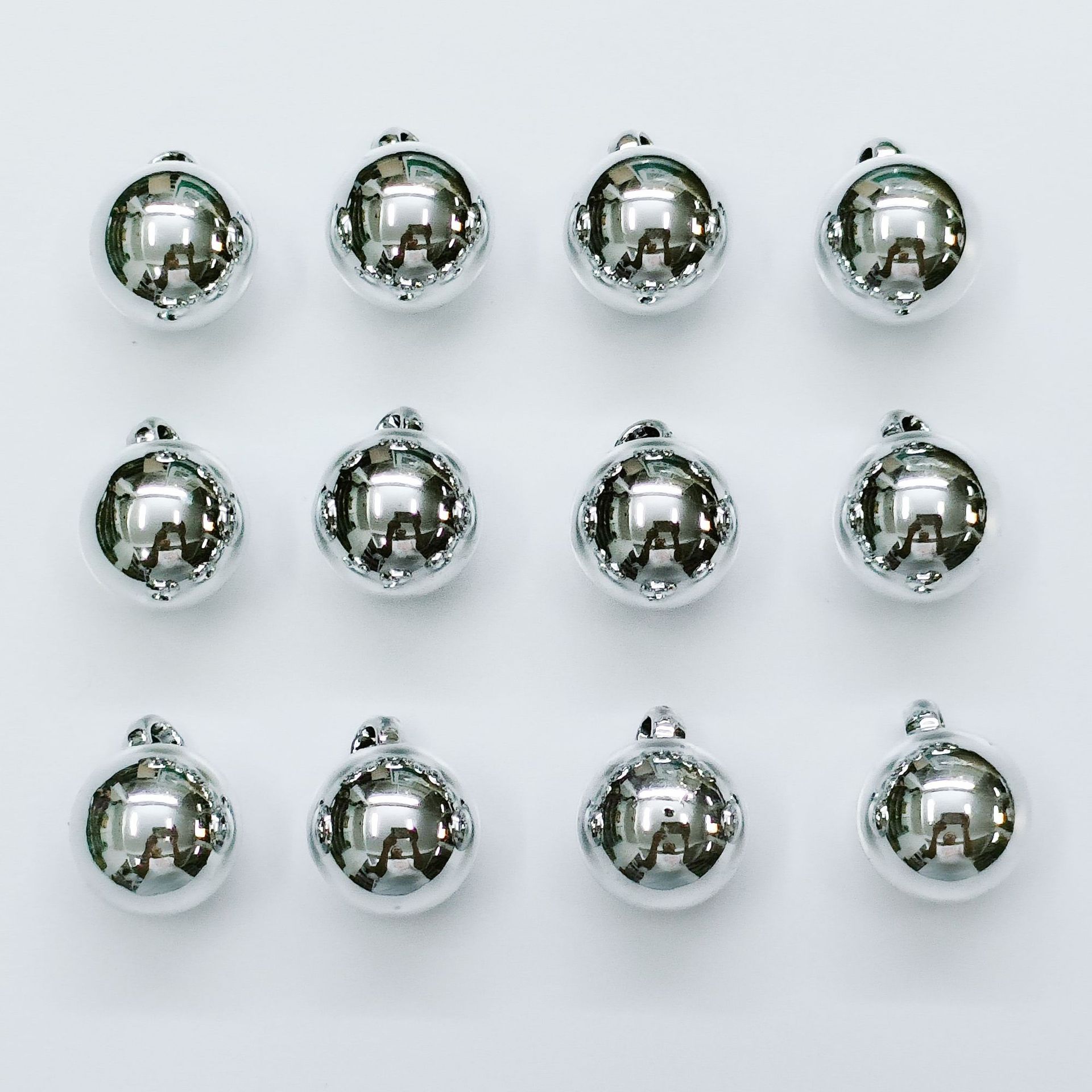 CCB plastic UV plating hot explosion round bead bracelet necklace DIY accessories 6mm-30mm