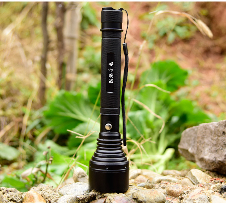 Cross-Border New Model Outdoor High-Brightness Flashlight, Small and Portable, Aluminum Alloy Explosion-Proof Led Flashlight with Long Battery Life