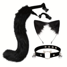 U 35891 Halloween Animal Ear Tail Set �޶���β��װ �羳