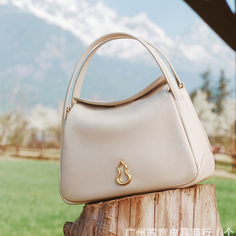 Bampo Half-Pitch Perfect Small Bag First Layer Cowhide Small Basket Bag for Women 2025 Spring New Handheld Crossbody Bag Bampo Half-Pitch Perfect Small Bag First Layer Cowhide Small Basket Bag for Women 2025 Spring New Handheld Crossbody Bag