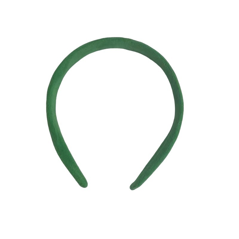 solid color headband for face washing
