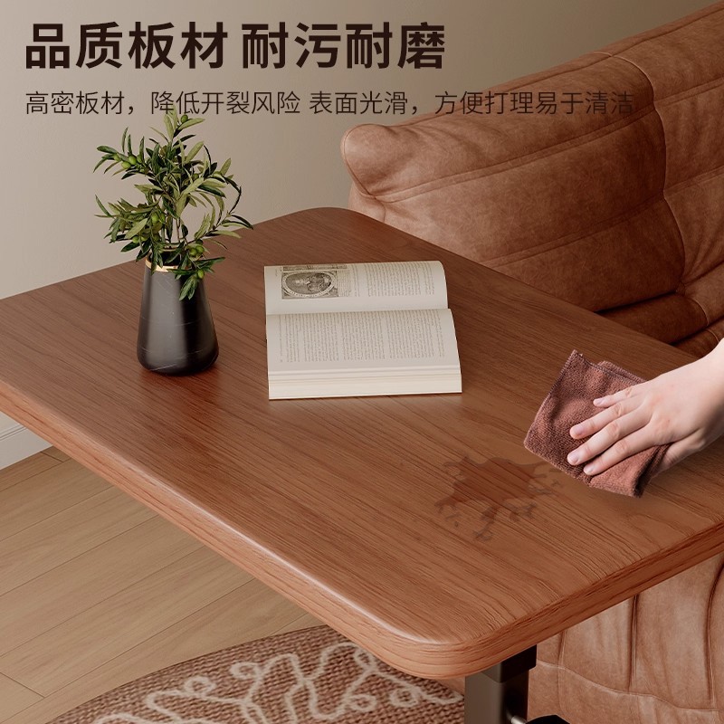 Mesa de cama pequeña casa dormitorio elevadora móvil mesa de alquiler perezosa simple mesa de computadora mesa de trabajo