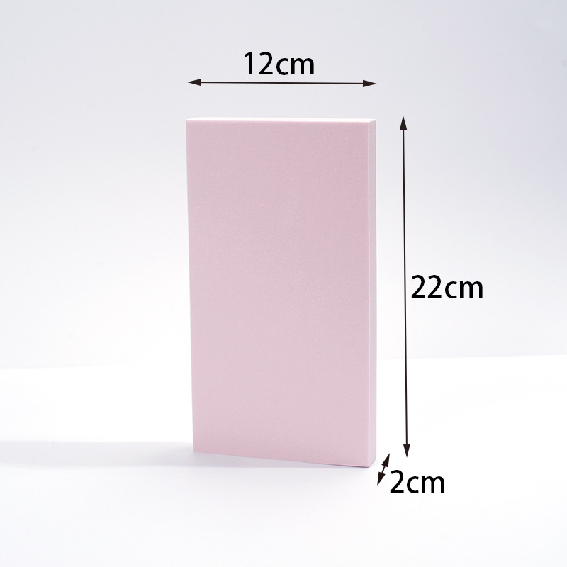 Cube fotografía apoyos trapezoidal geometría hueca fotografía decoración fotografía Fondo ins simple fotografía Decoración