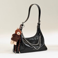 南风Chio2nd 摩登时光腋下包包女士气质通勤手提托特包单肩斜挎包