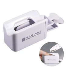 美甲粉末回收盒法式粉盒便携式浸润粉微钻粉末收纳盒美甲工具