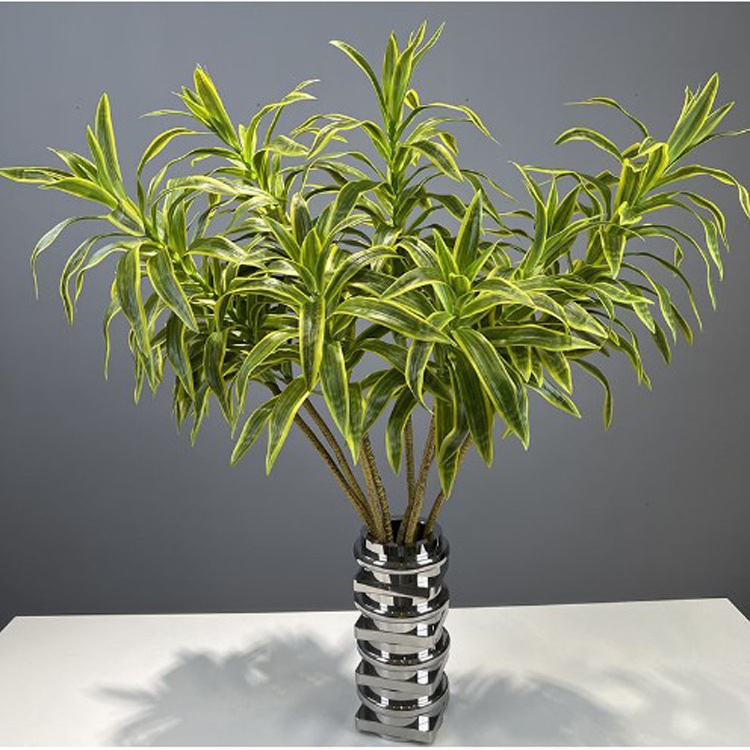 Lily bamboo potted decorative plant potted indoor living room…