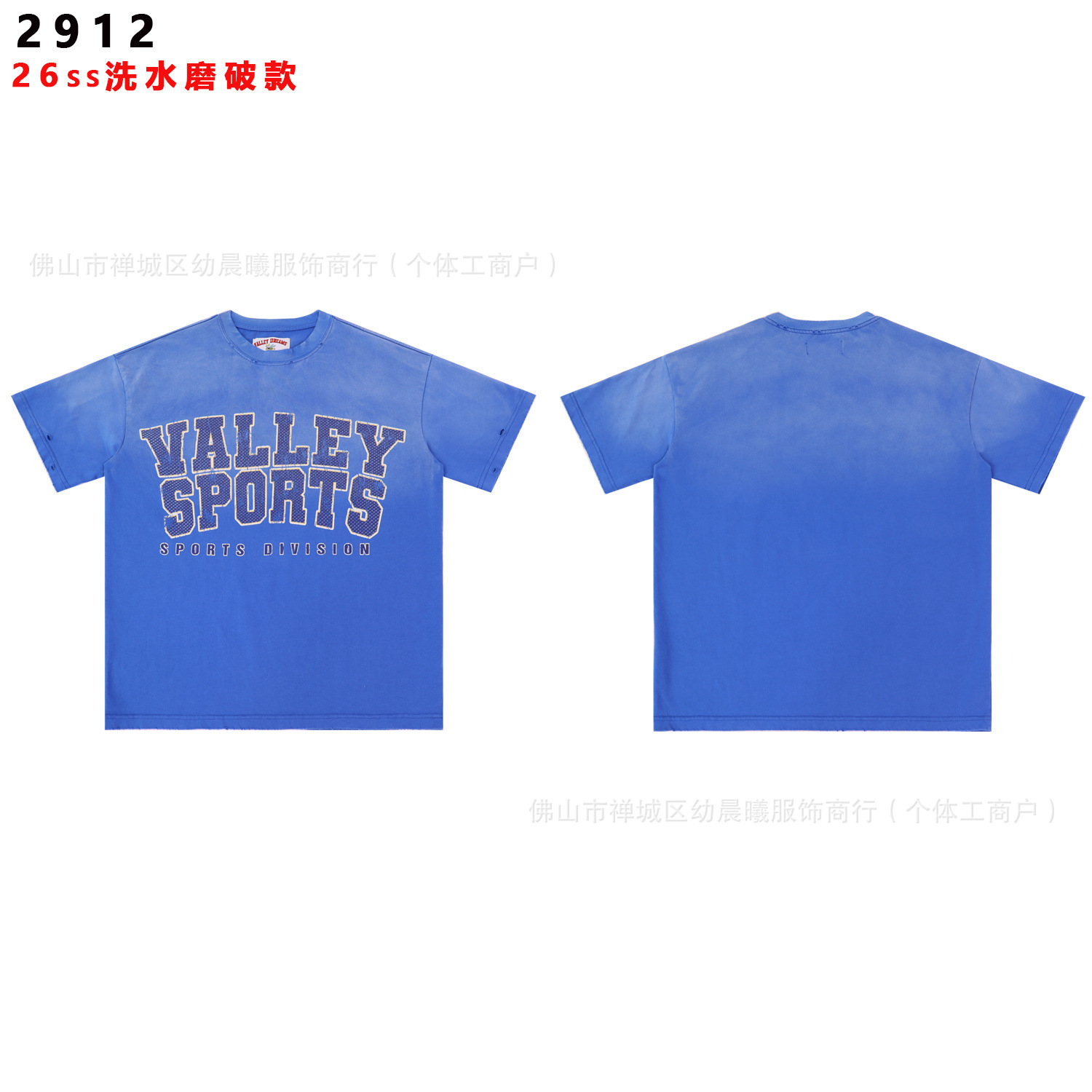 Vale Valley Sports T-shirt Blue