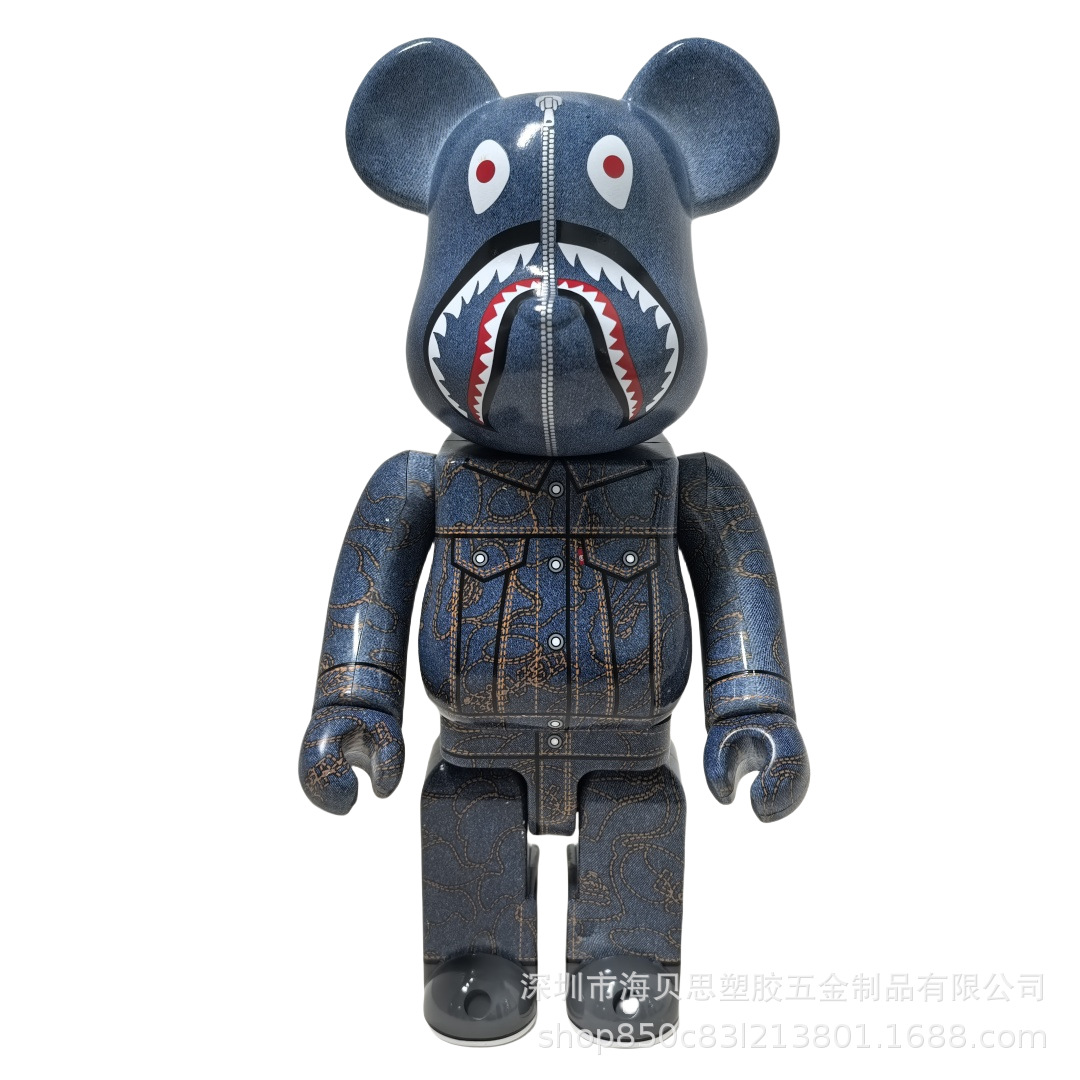 400 ARBRICK VIOLENCE BEAR LEVIS TIDE PLAYS 홈 높은 색상 가치 장식품 빌딩 블록 곰 핸드 헬드