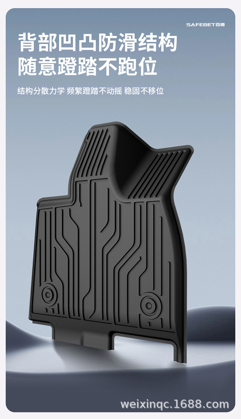 Suitable for Nio Es8 Es6 Ec6 Et5 Et9 Es9 Special Vehicles, Colorful Tpe Car Floor Mats