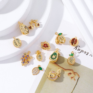 ˮ������18K����ɫ���ʯ���w�������щ���DIY���僽�쉋D112
