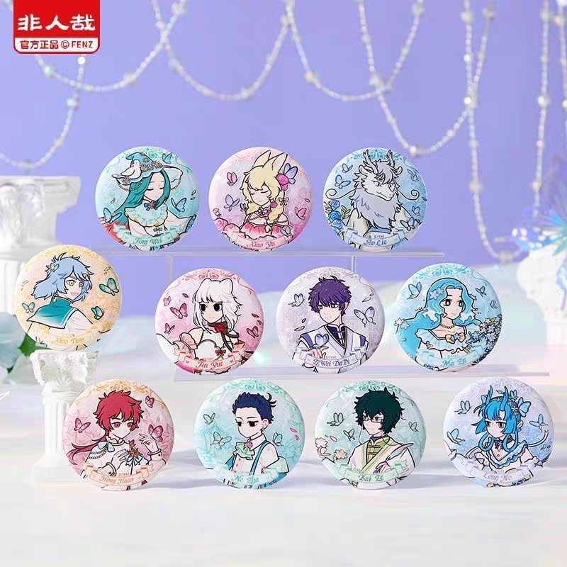 正規品非人哉-花火の年シリーズ缶バッジブラインドボックスアニメ二次元周辺機器|undefined