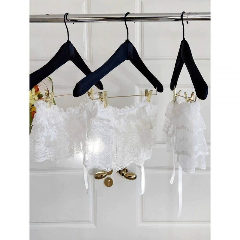 Модная маленькая занавеска на шнуровке в балетном стиле для женщин с многослойной юбкой с бантом, корейская весенне-летняя занавеска для прямых волос от производителя