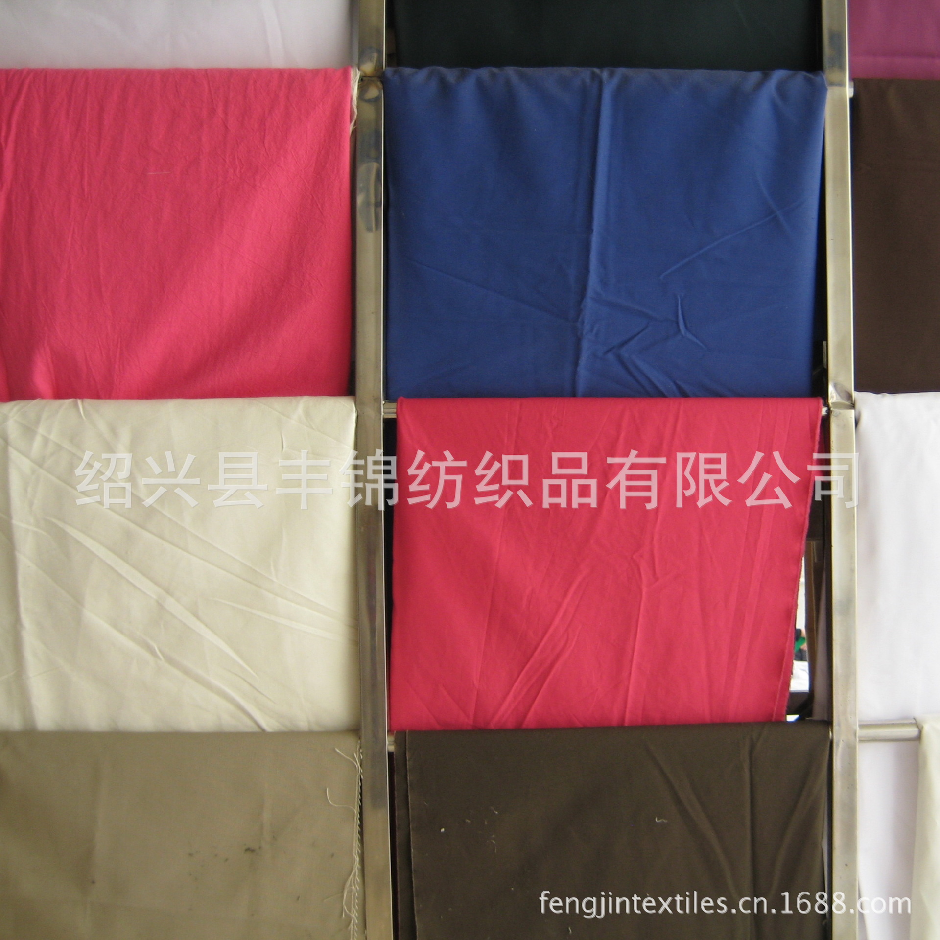 供应涤棉府绸 133x72 涤棉面料 工装面料