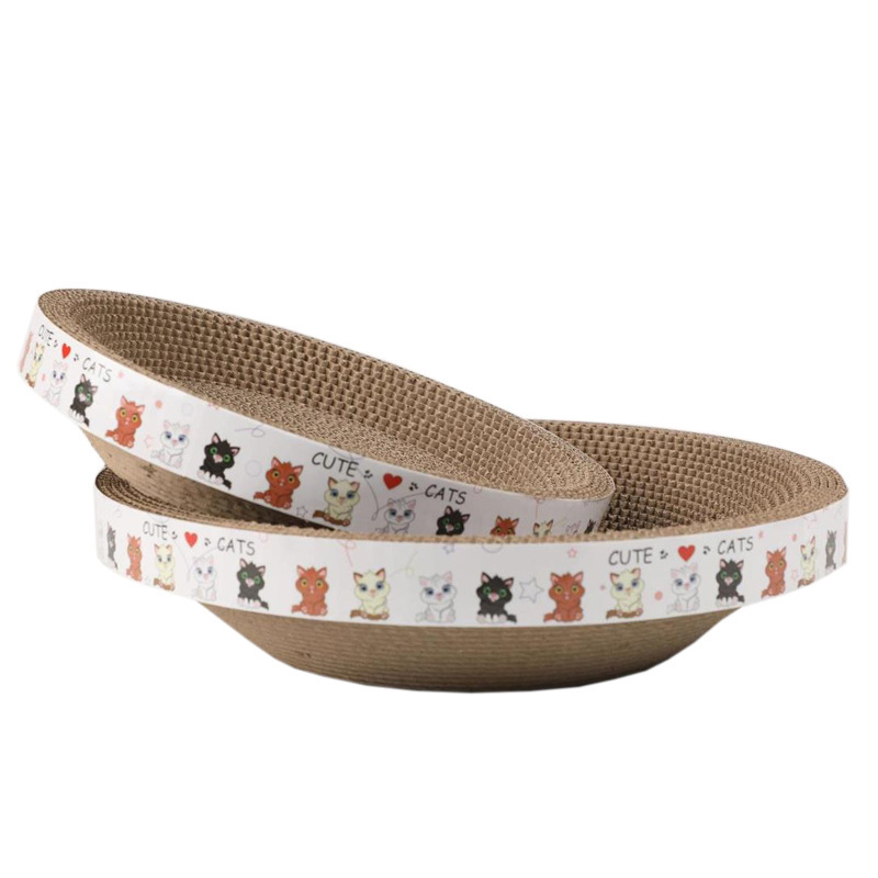 Winter Warm Cat Bed Large Round Cat Scratching Board Cat Toys Cat Supplies Cat Bed Pet Supplies Hot-Selling Wholesale 3