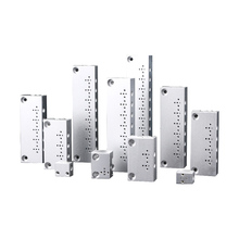 10mm微型电磁阀专用汇流板1F 2F 3F 4F 5F 6F 7F 8F 9F数量可定
