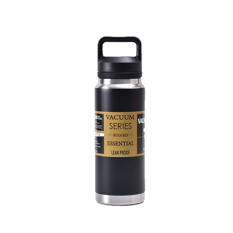 Ventas transfronterizas al aire libre de escalada de agua espacial 304 taza de aislamiento de acero inoxidable simple portátil hervidor deportivo