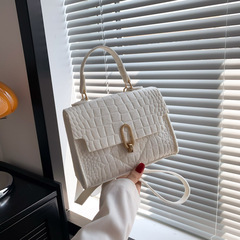 2023夏新款時尚毛氈手提包單肩斜挎小方包包女包支持大量批發混批