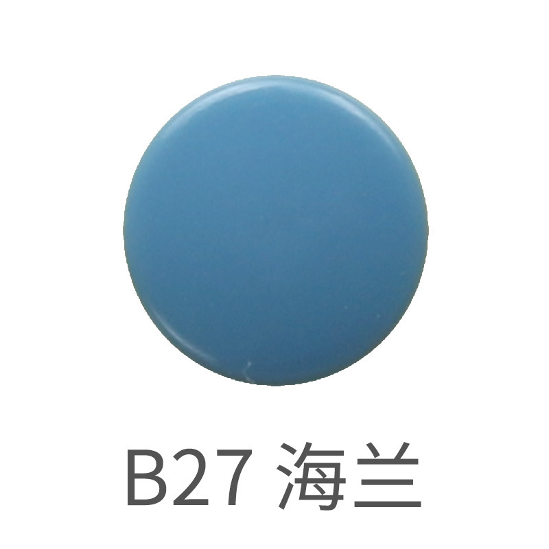 Kam Hualian T3 brillante/esmerilado de plástico botón POM resina botón a presión color niño y madre hebilla oculta al por mayor