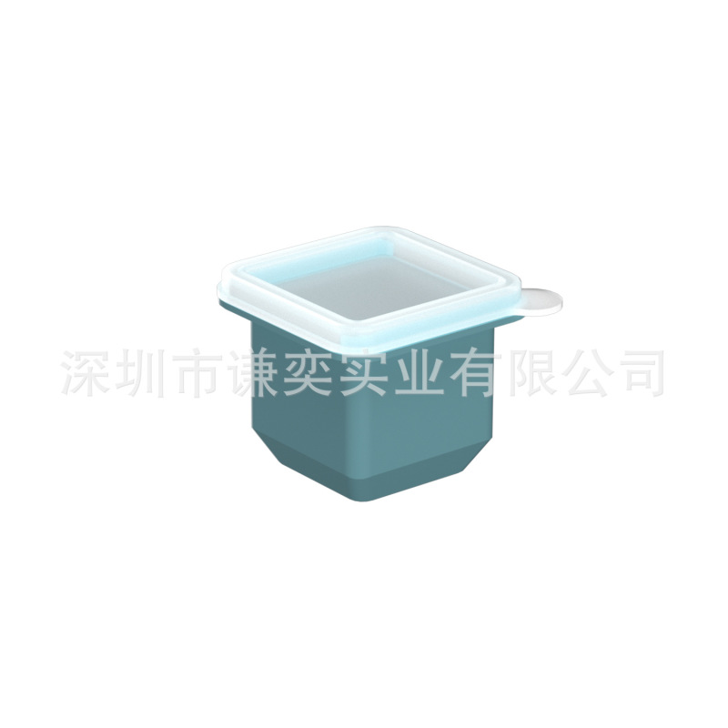 硅胶冰格长条大冰块模具制冰盒商用威士忌创意辅食盒带盖家用方形|undefined