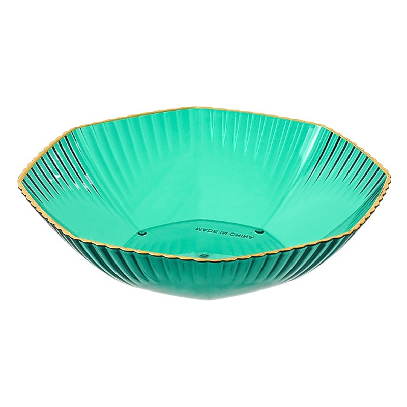 Plato para Frutas y Dulces de Mesa Plástico PET Transparente