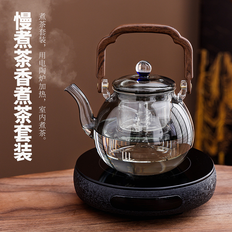 New Electric Ceramic Stove Tea Stove Household Tea Maker Small Induction Cooker Boiling Water Tea Insulation Electric Stove Small Tea Stove