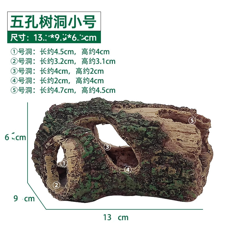 Las mascotas trepadoras evitan la casa, la decoración de la pecera, el escenario, la resina, la decoración del acuario, el barril de madera, los restos de madera, el cubo de refugio