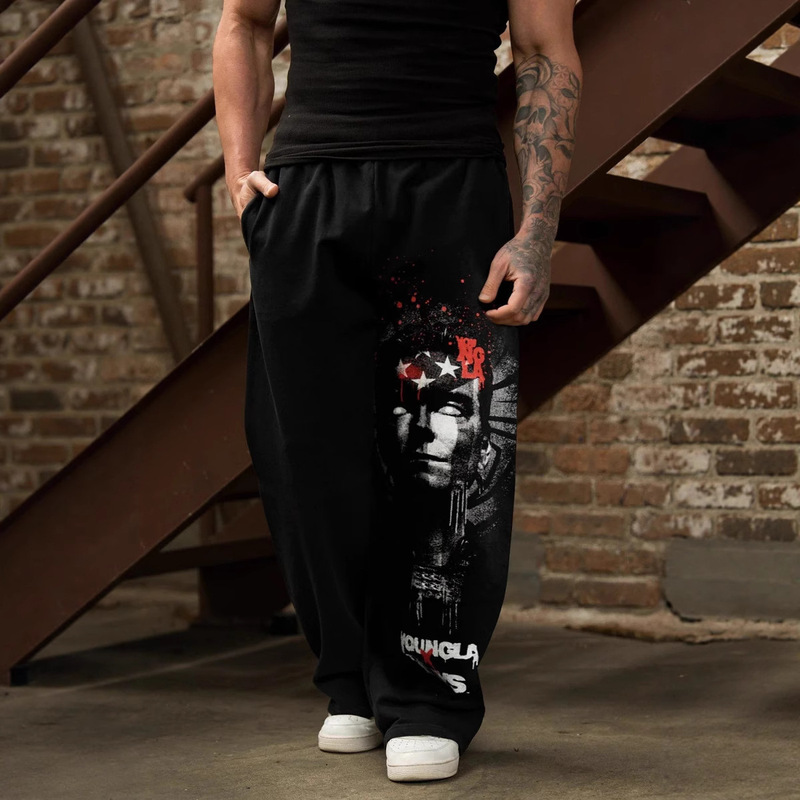 YOUNGLA Joint THE BOYS Men's Sports Pants Jogger Sports Fitness Running Training Casual Pants
