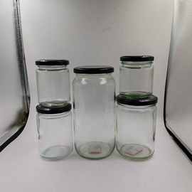 食品级耐高温玻璃酱菜瓶罐头瓶咖啡存储瓶玻璃密封瓶来样来图定制