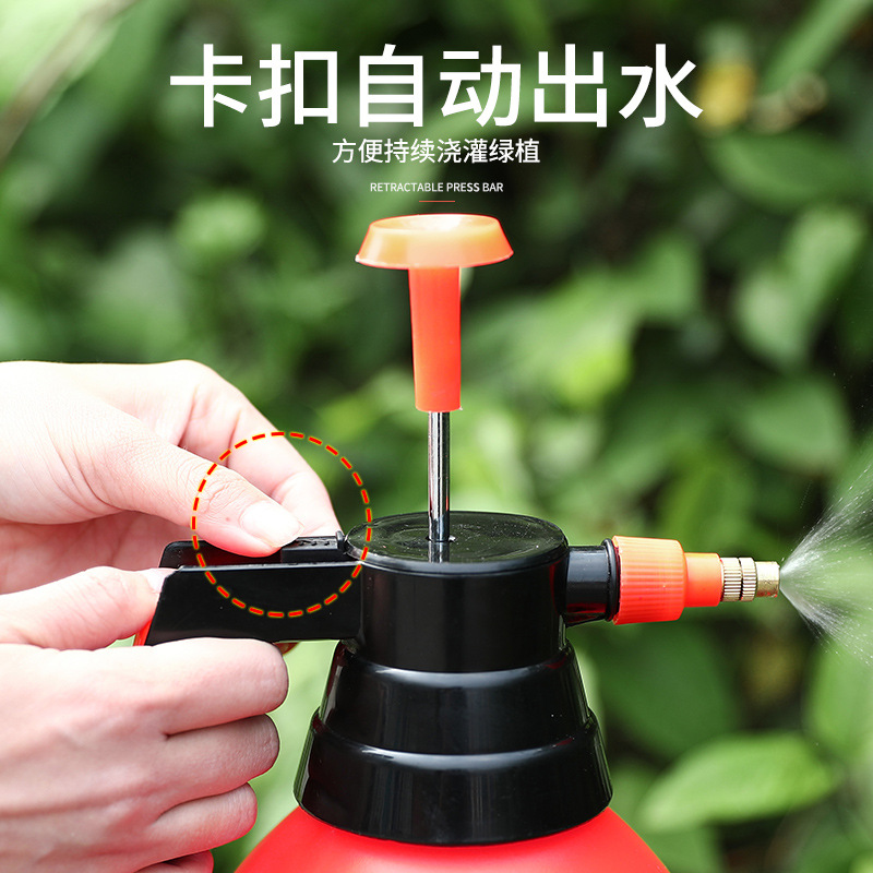 Watering can spray bottle gardening household pressure spray disinfection watering can sprinkler
