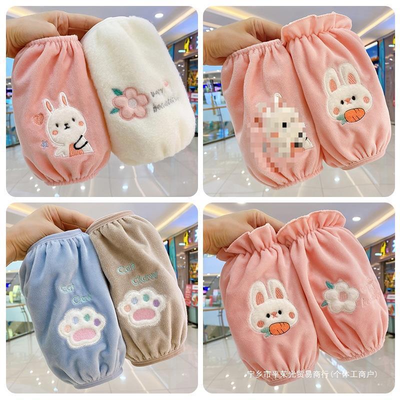 어린이용 소매 중간 길이 겨울 방오 및 먼지 방지 귀여운 소녀 다운 재킷 소매 소년 및 소녀 소매  소매