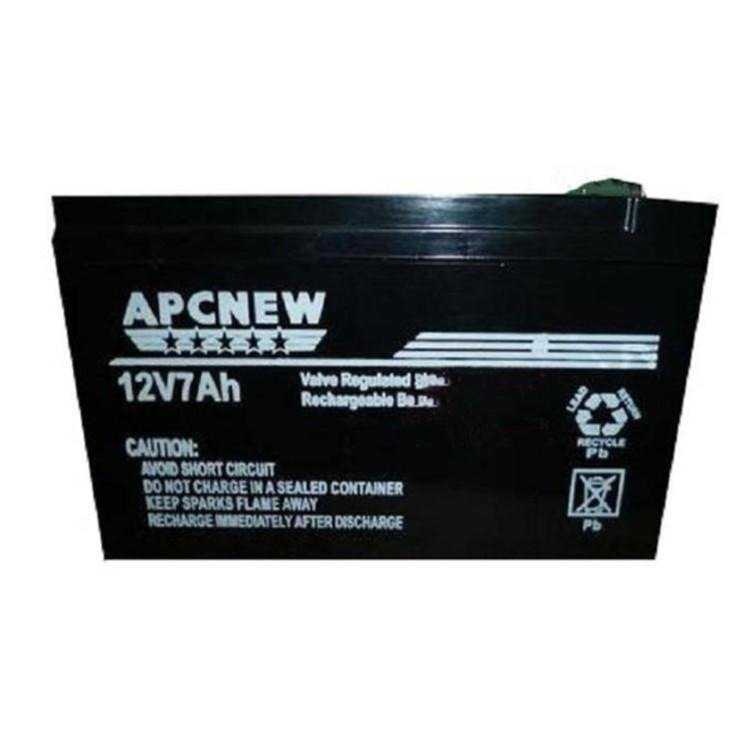免维护APCNEW蓄电池12V7AH直流屏 UPS 机房供电