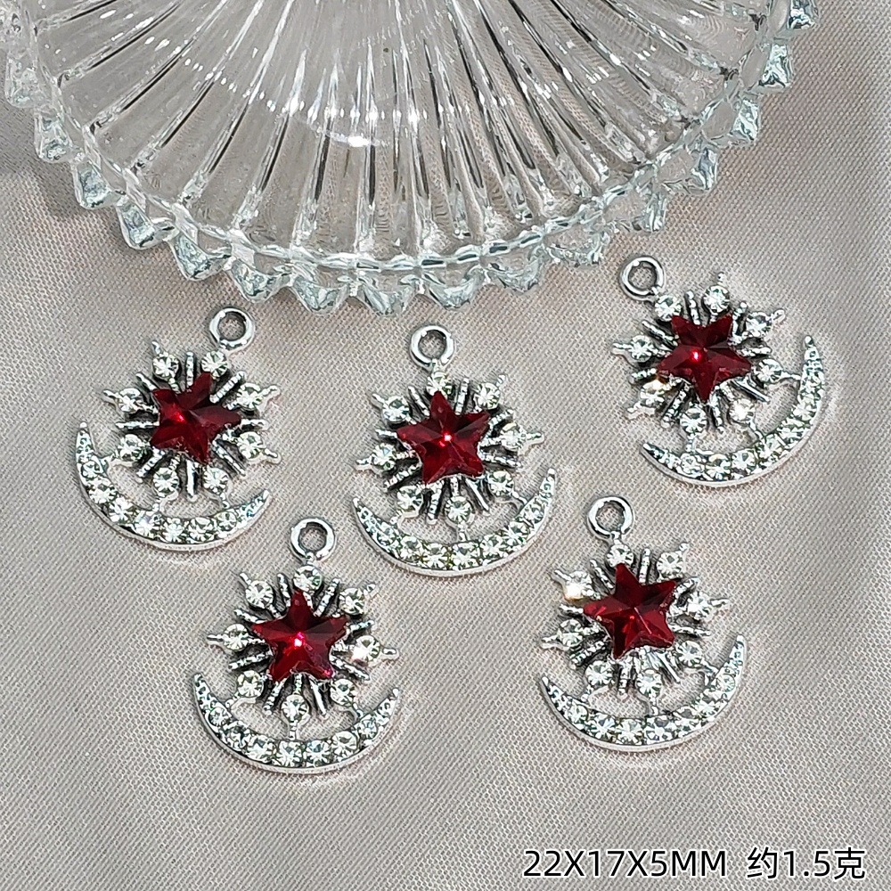 Exquisitos accesorios de joyería colgante de diamante de alta protección ultravioleta al por mayor collar DIY artesanal colgante de materiales de ropa de pulsera