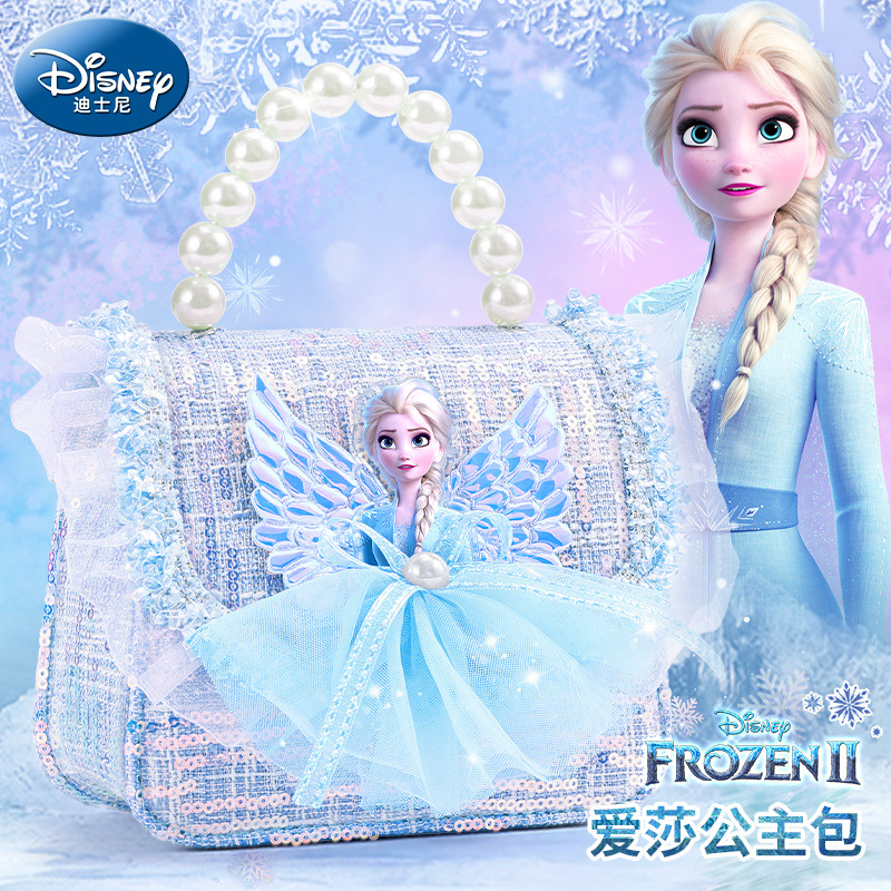 Princess Elsa Bag for Girls, Elsa Children's Crossbody Bag, Lucky Money Gift for Girls, Birthday Present, New Year, Disney